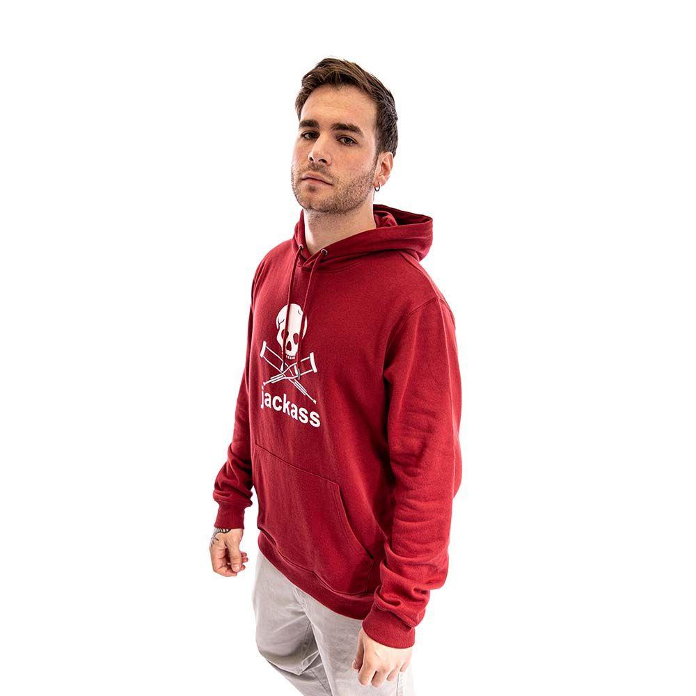 Polerón Hoodie Classic Rojo Jackass-0