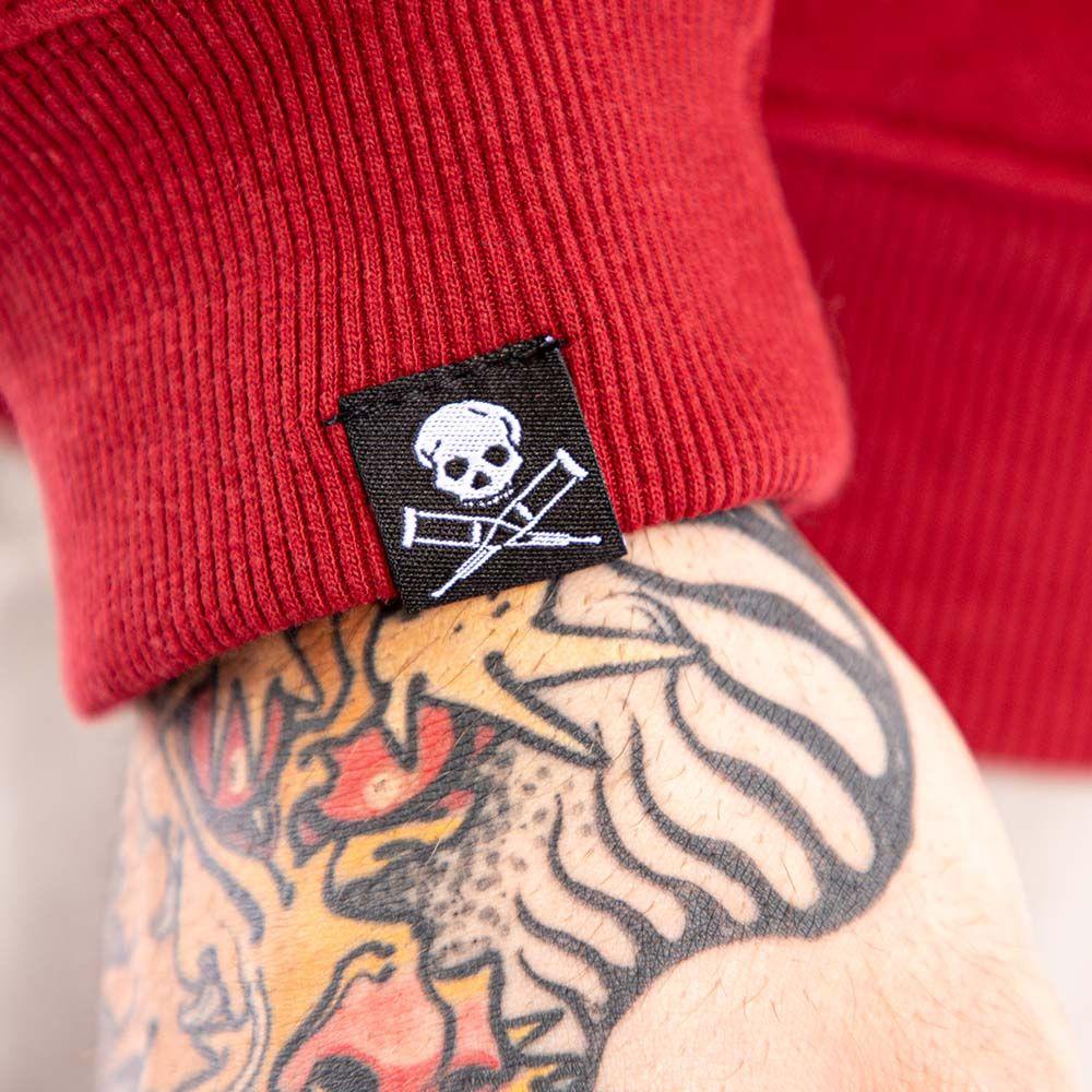 Polerón Hoodie Classic Rojo Jackass-6