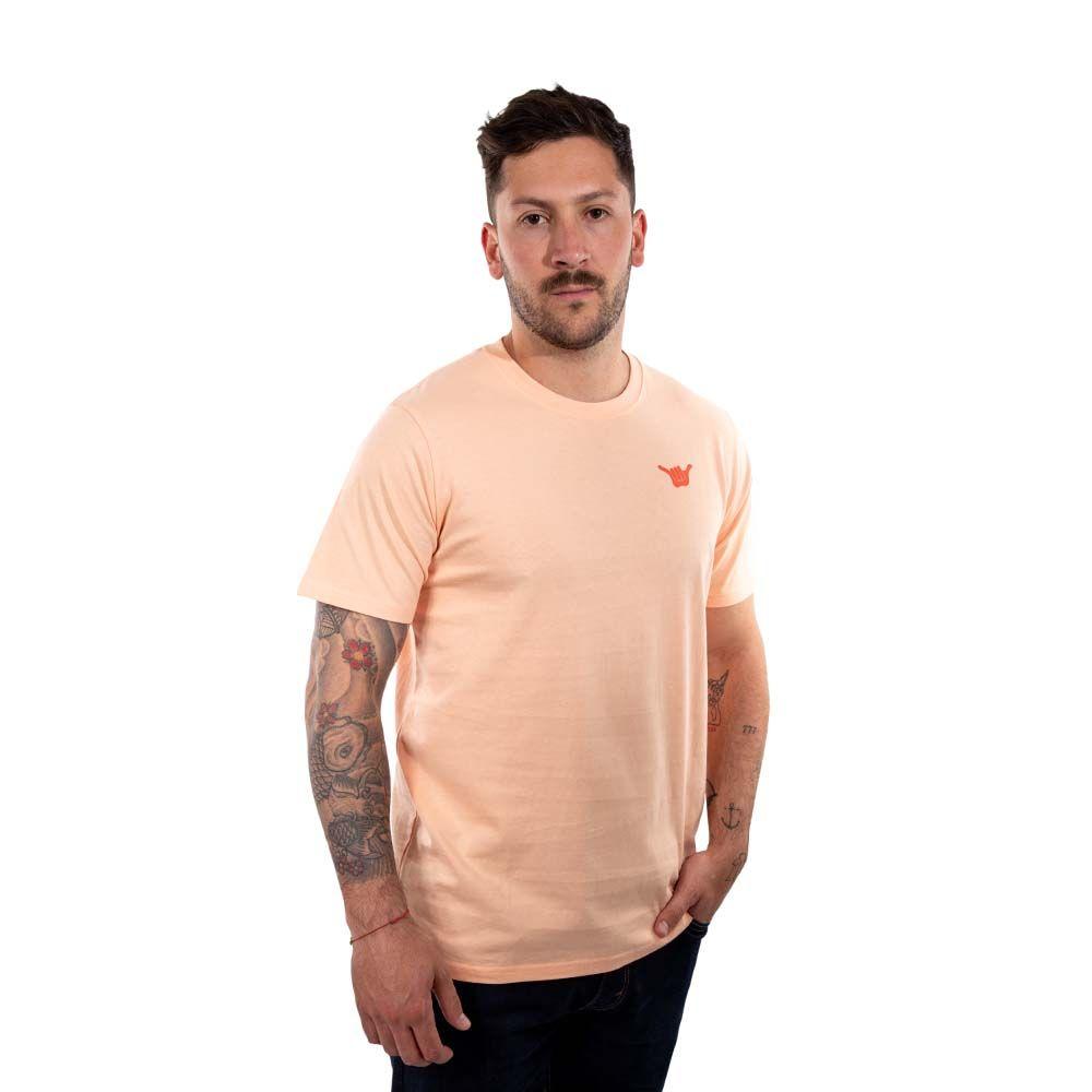 Polera Manga Corta Hombre Sunnyhig Coral Hang Loose-3
