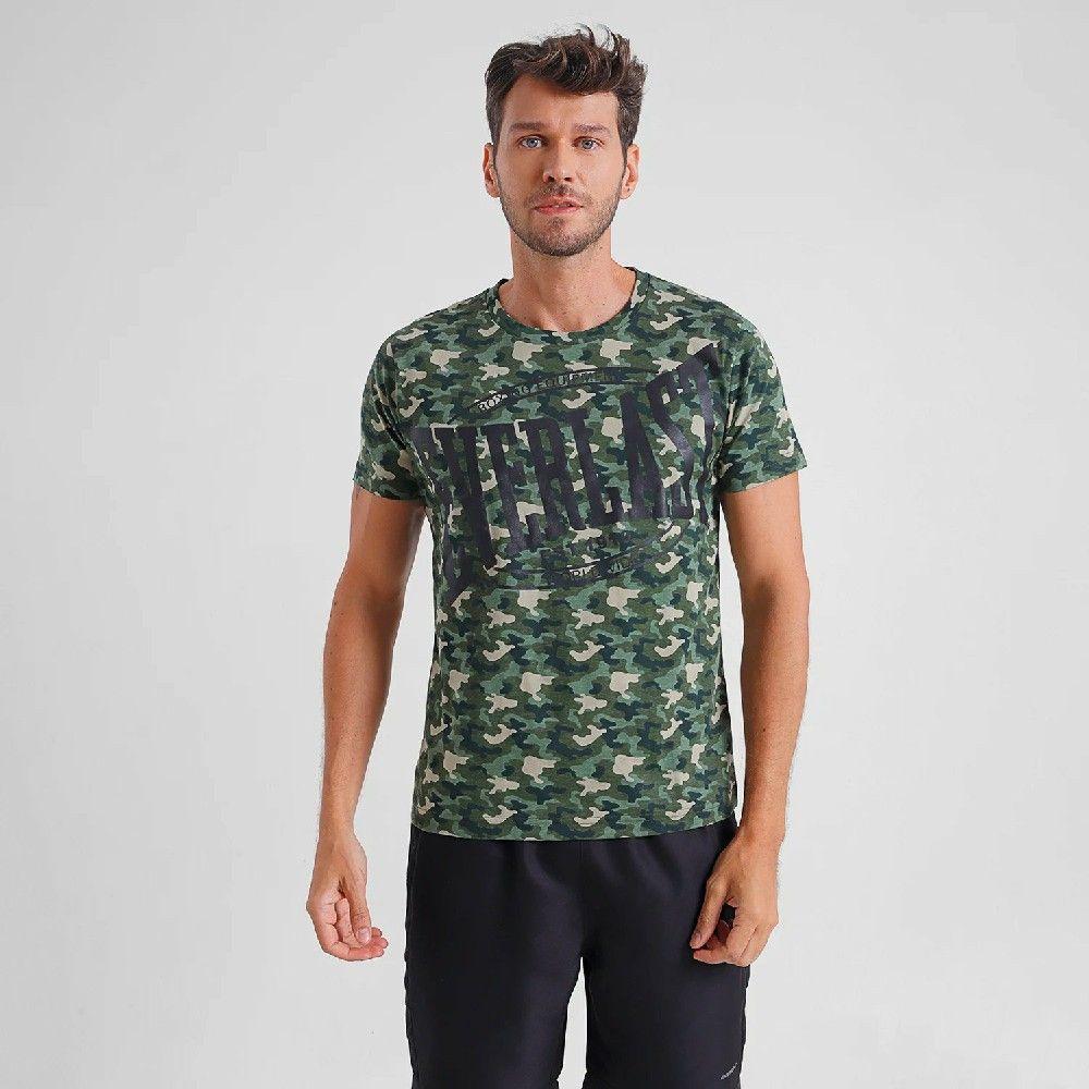 Polera Hombre Algodón Clinch Camo Everlast-0