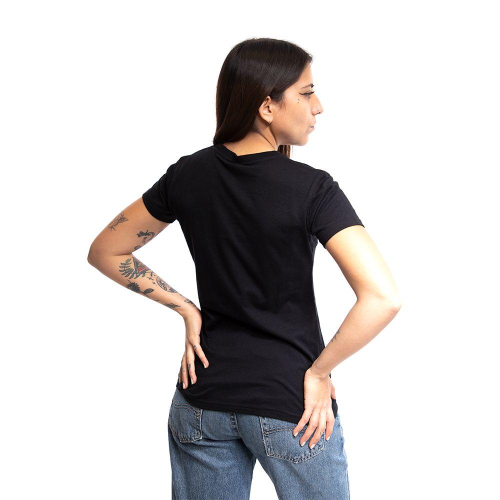 Polera Manga Corta Mujer RideThe Fire Wtr Negro Spitfire-1