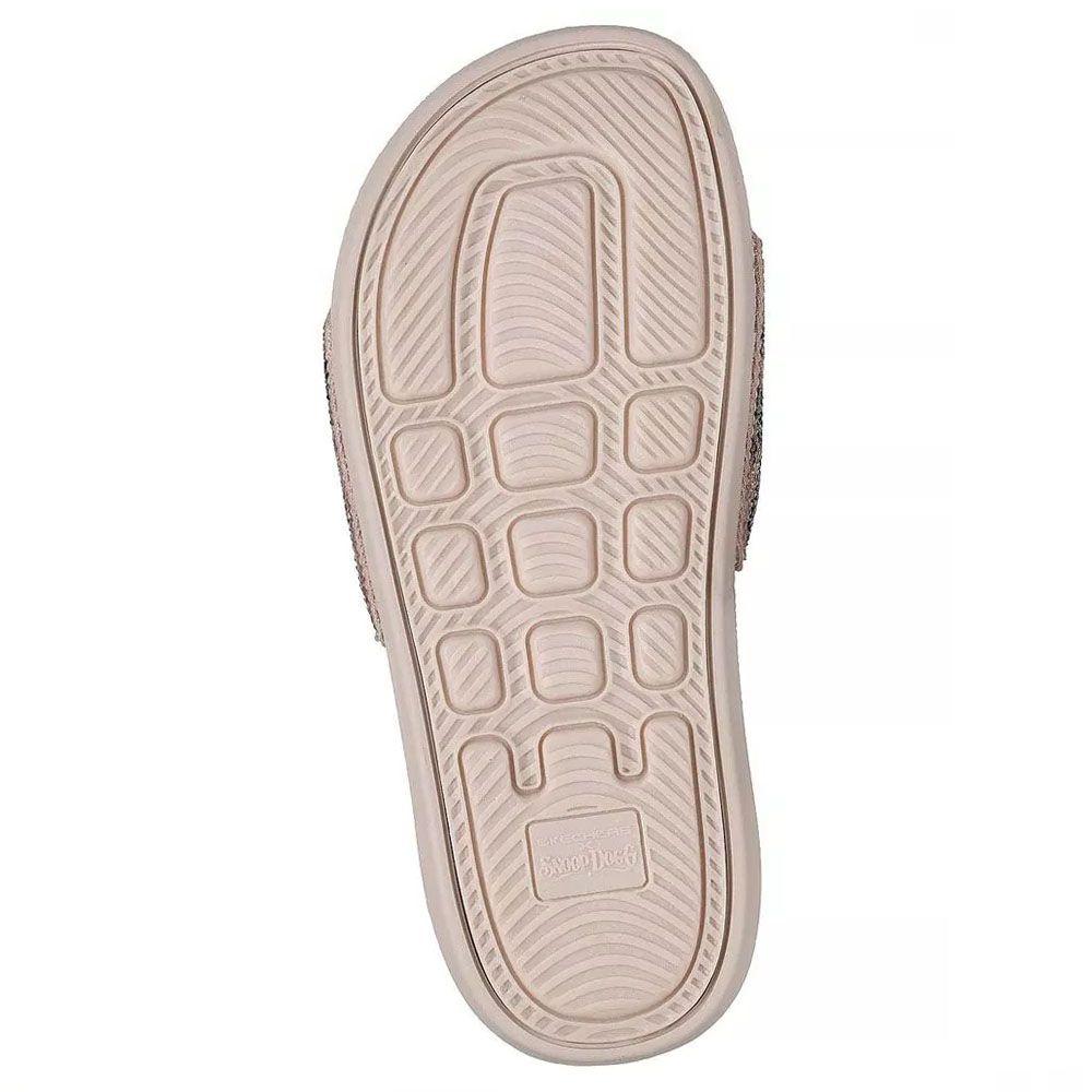Sandalias Urbanas Mujer Skechers Low Slider Beige-4