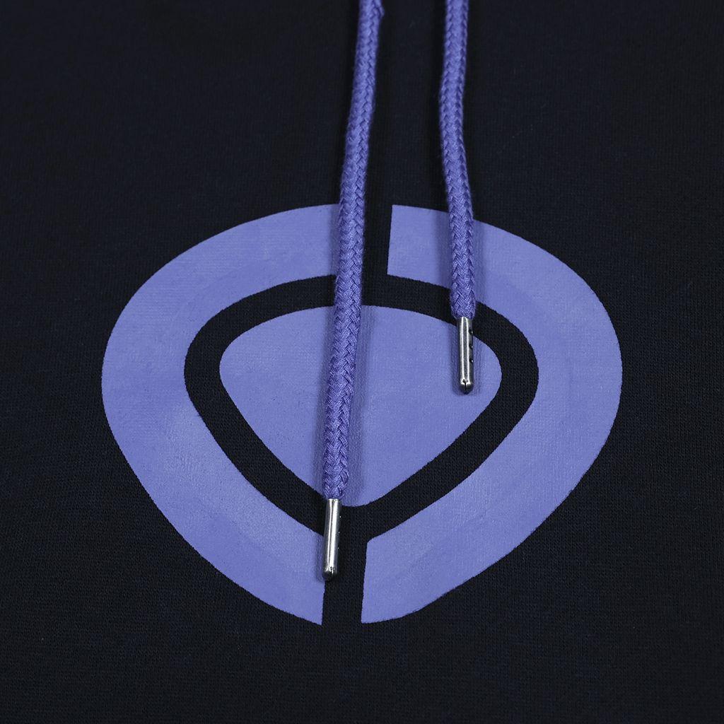 Polerón C1RCA Big Logo Hood Morado-2