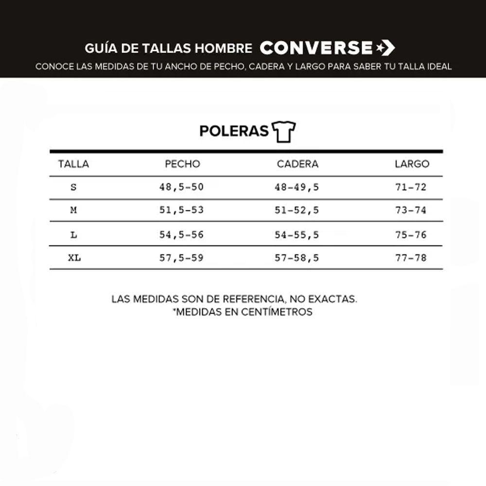 Polera Hombre All Star Blanco Converse-4