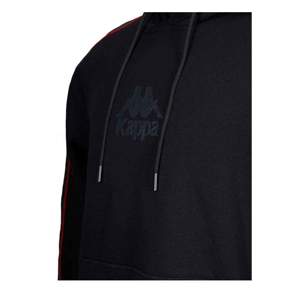 Polerón Hombre Kappa Negro Deportivo-3