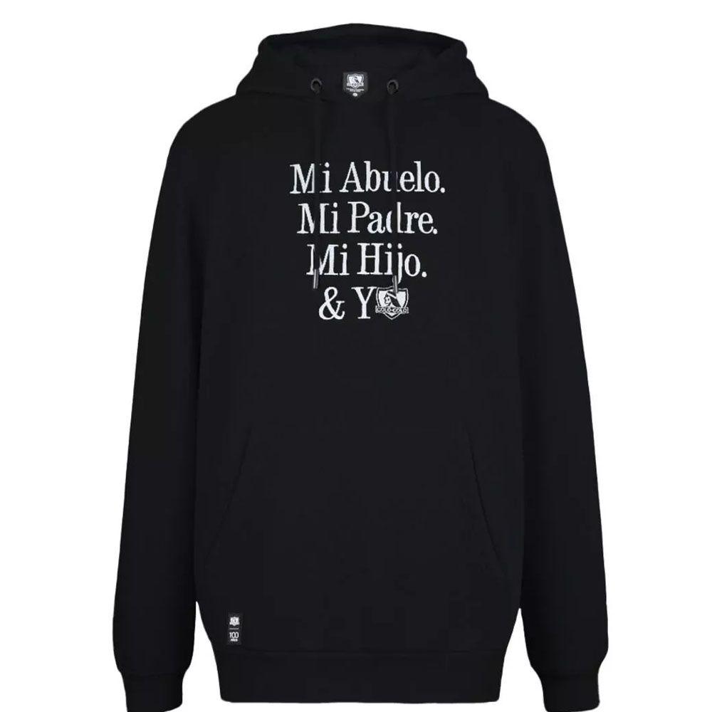 Poleron De Hombre Colo Colo Mi Abuelo Mi Padre Mi hijo y..-0