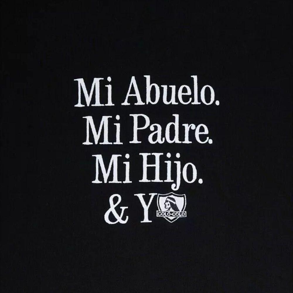 Poleron De Hombre Colo Colo Mi Abuelo Mi Padre Mi hijo y..-2