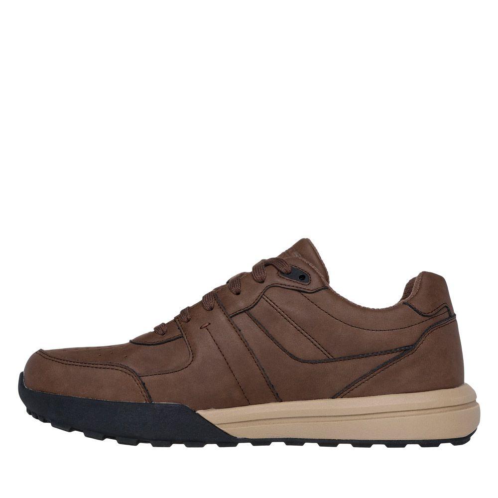 Zapatillas Urbanas Skechers Hombre Netson - Gander 205236-BRN-1