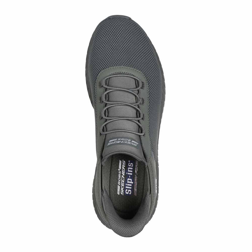 Zapatillas Hombre Skechers Slip-Ins Bobs Squad Chaos - Tough Walk Verde Oliva-2