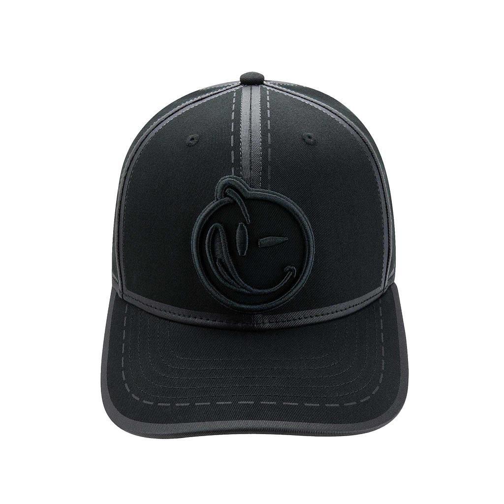 Jockey Snapback Visera Curva Captoons Black Yums-0