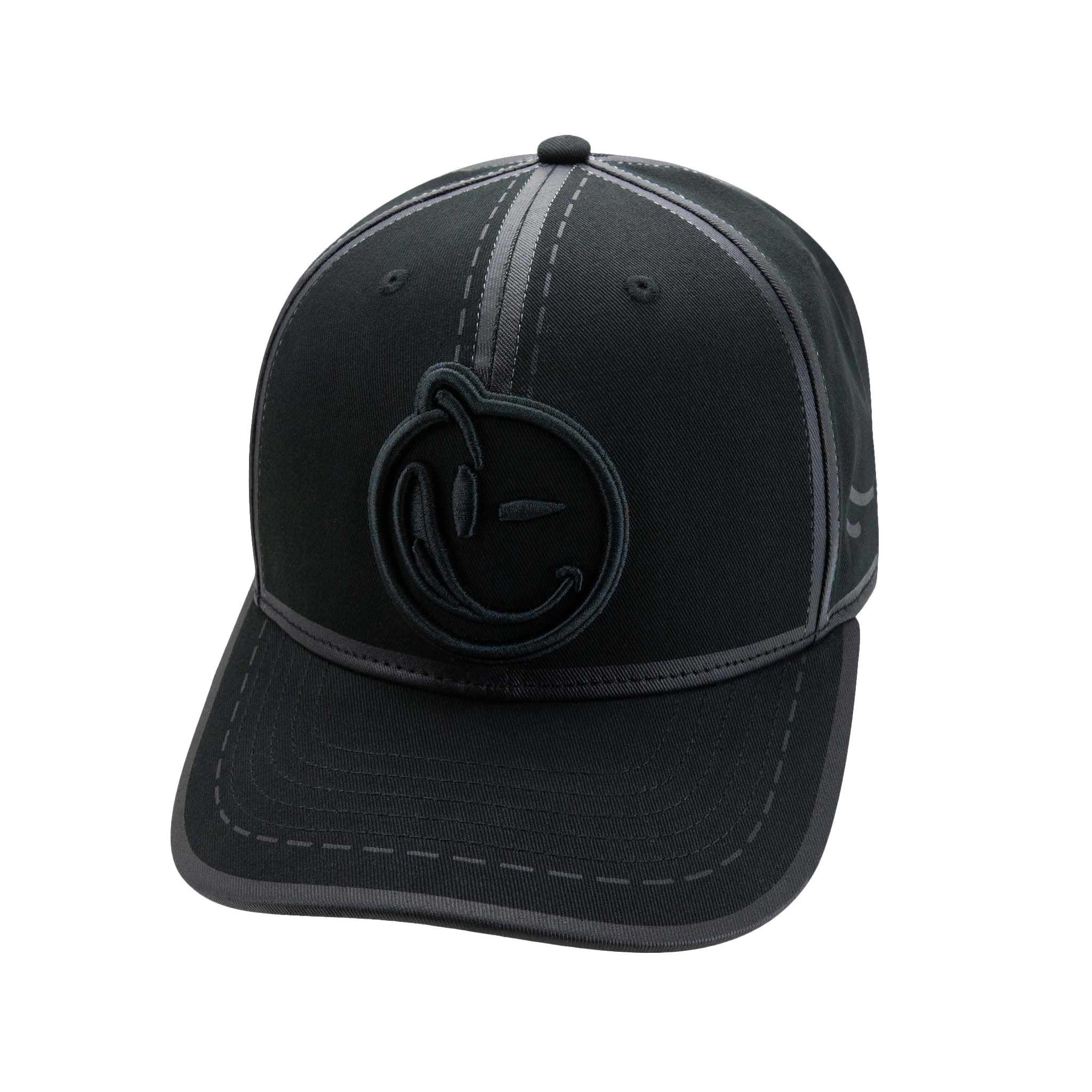 Jockey Snapback Visera Curva Captoons Black Yums-1