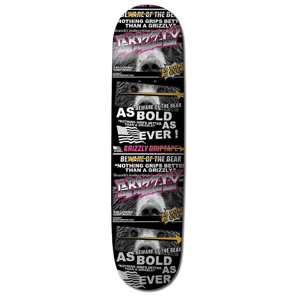 Tabla Skate Deck Grizzly As Bold As Ever 8.0'' Grizzly Griptape-2