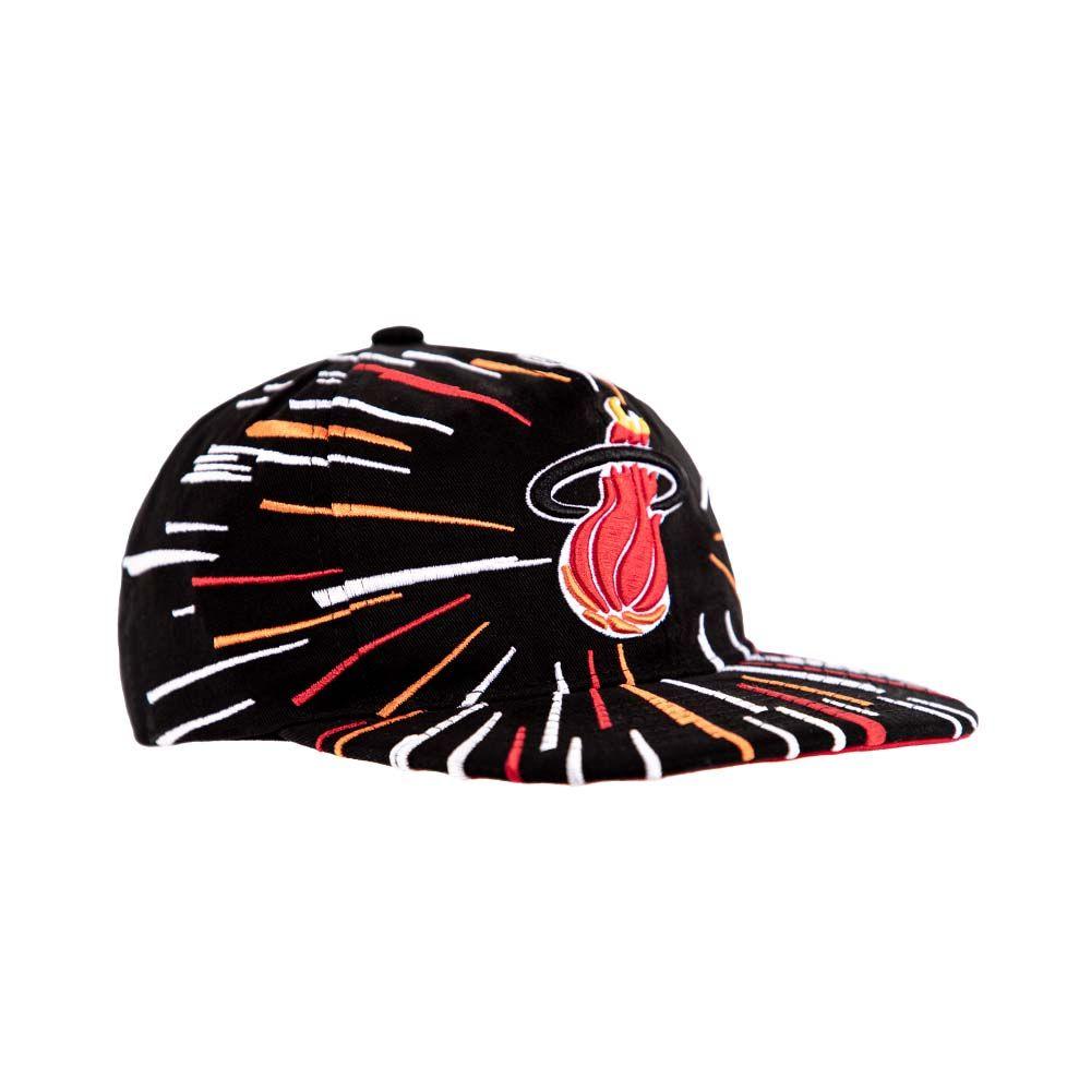 Gorro Jockey Nba Burst Deadstock Hwc Heat Mitchell And Ness-2