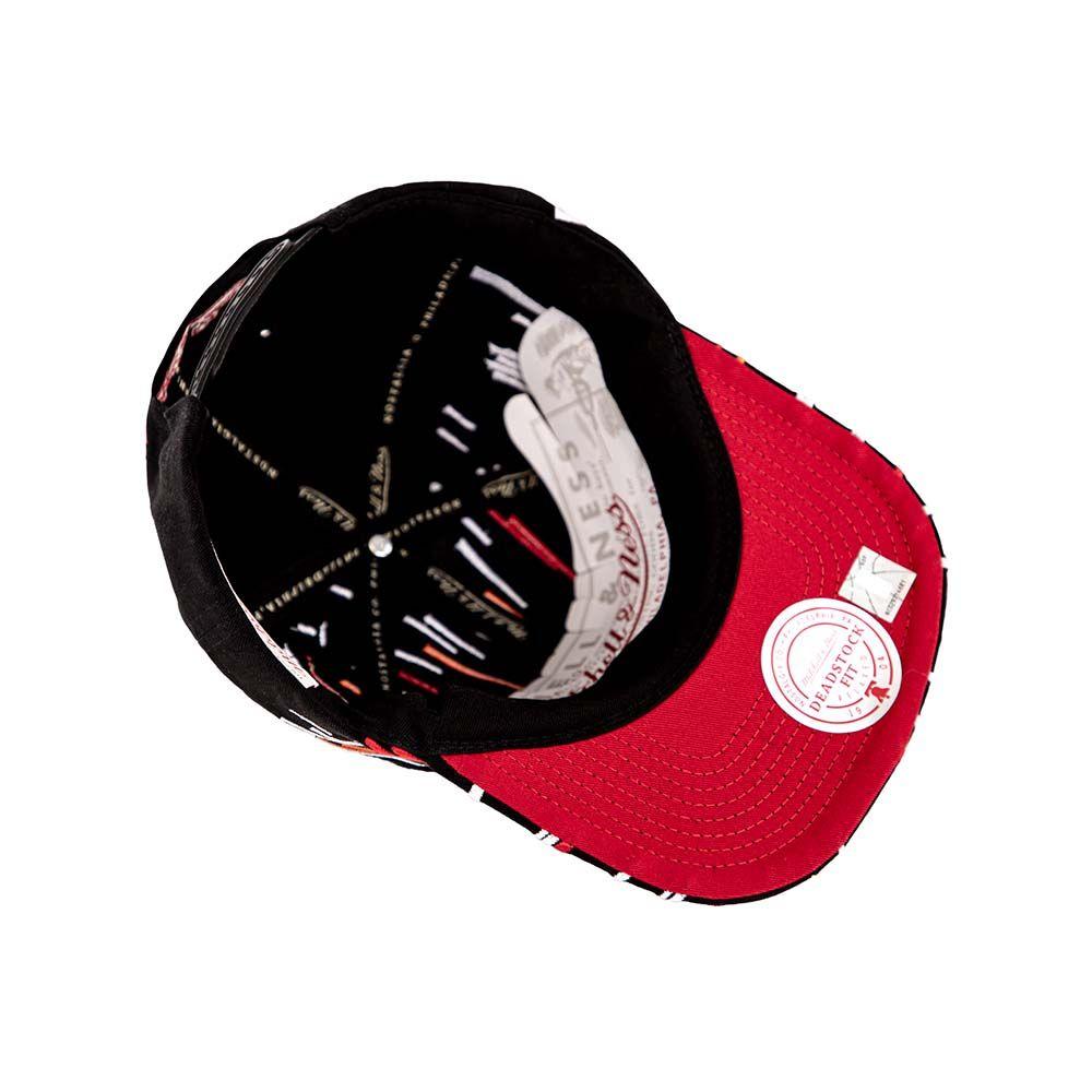 Gorro Jockey Nba Burst Deadstock Hwc Heat Mitchell And Ness-5