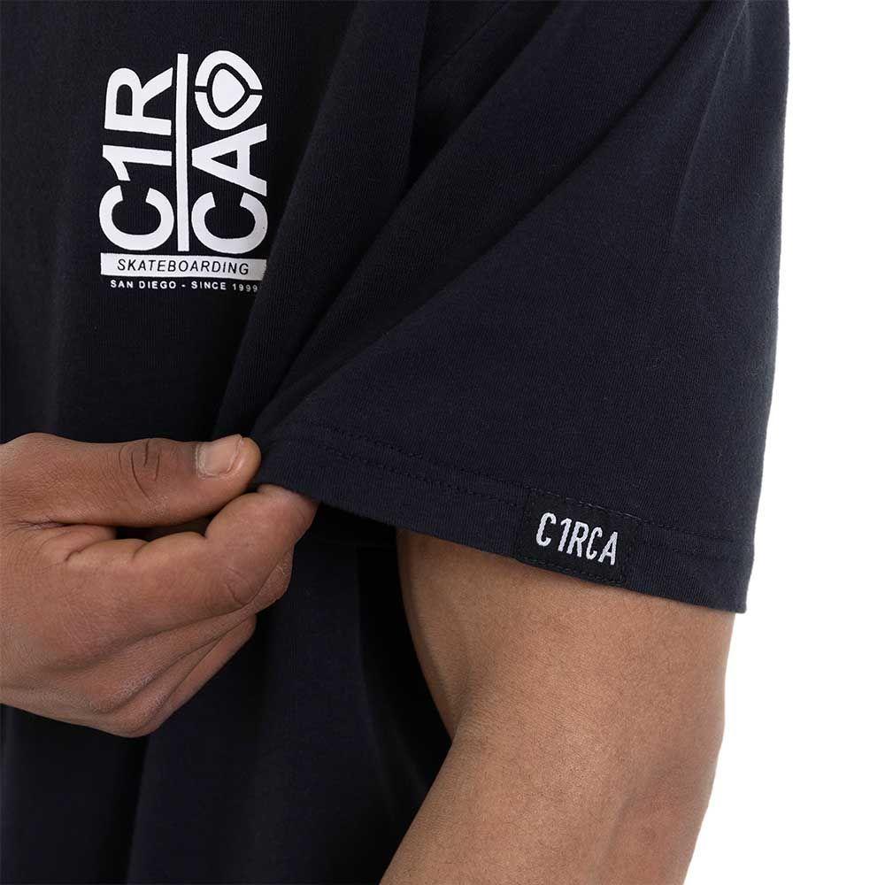 Polera C1RCA Break Up Tee Negro Oversize Algodón-5