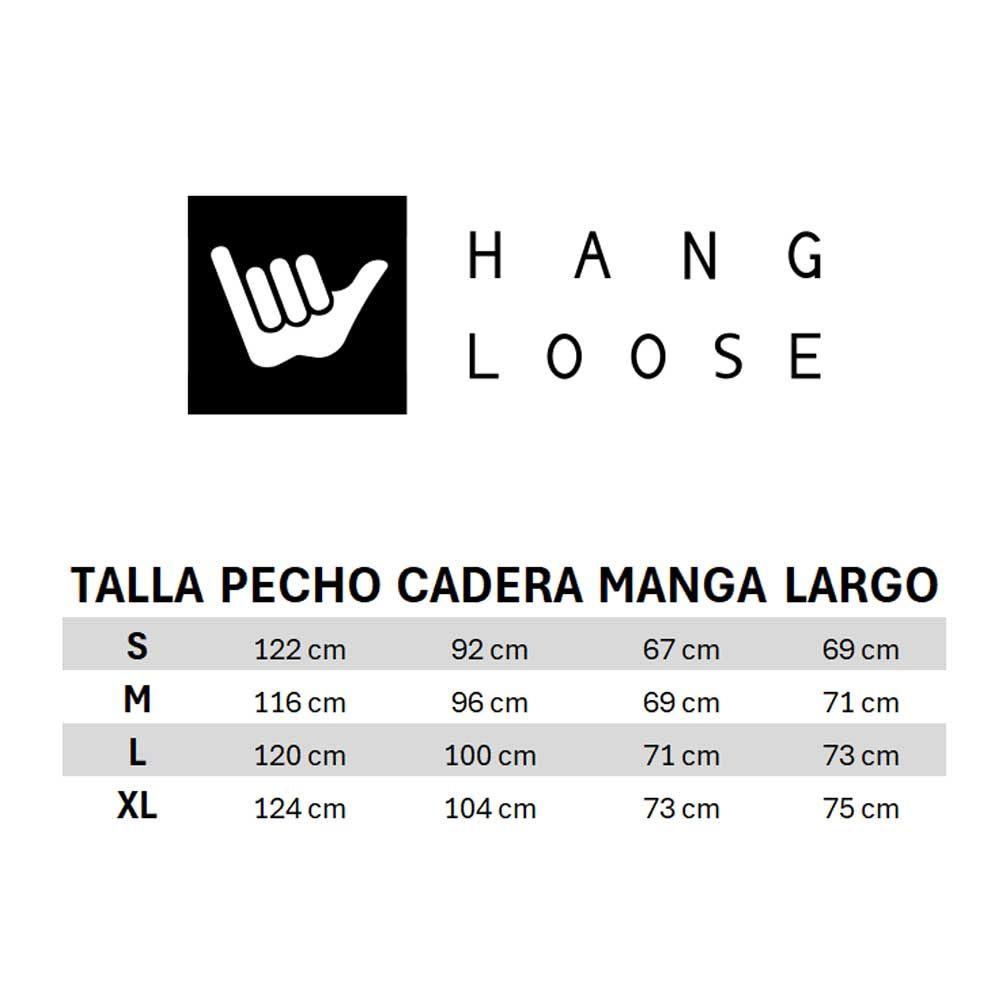 Poleron Hombre Crew Neck Salty Negro Hang Loose-3