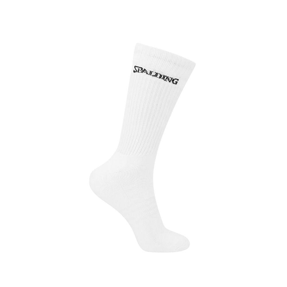 Tripack Calcetines Largos Blancos Spalding 35-39-1