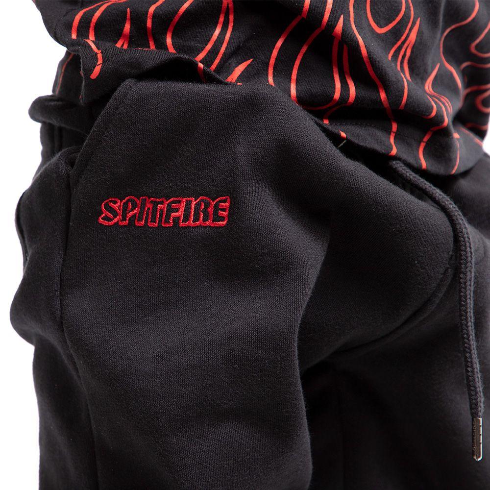 Jogger Niño Long Fit Fire Negro Spitfire-2