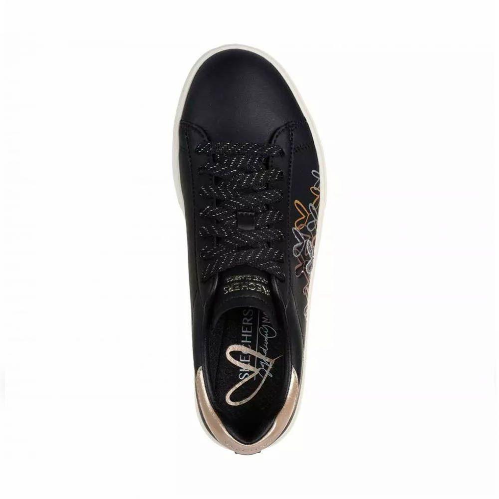 Zapatillas Urbanas Mujer Skechers Eden LX Gleaming Hearts185129-BKMT-4
