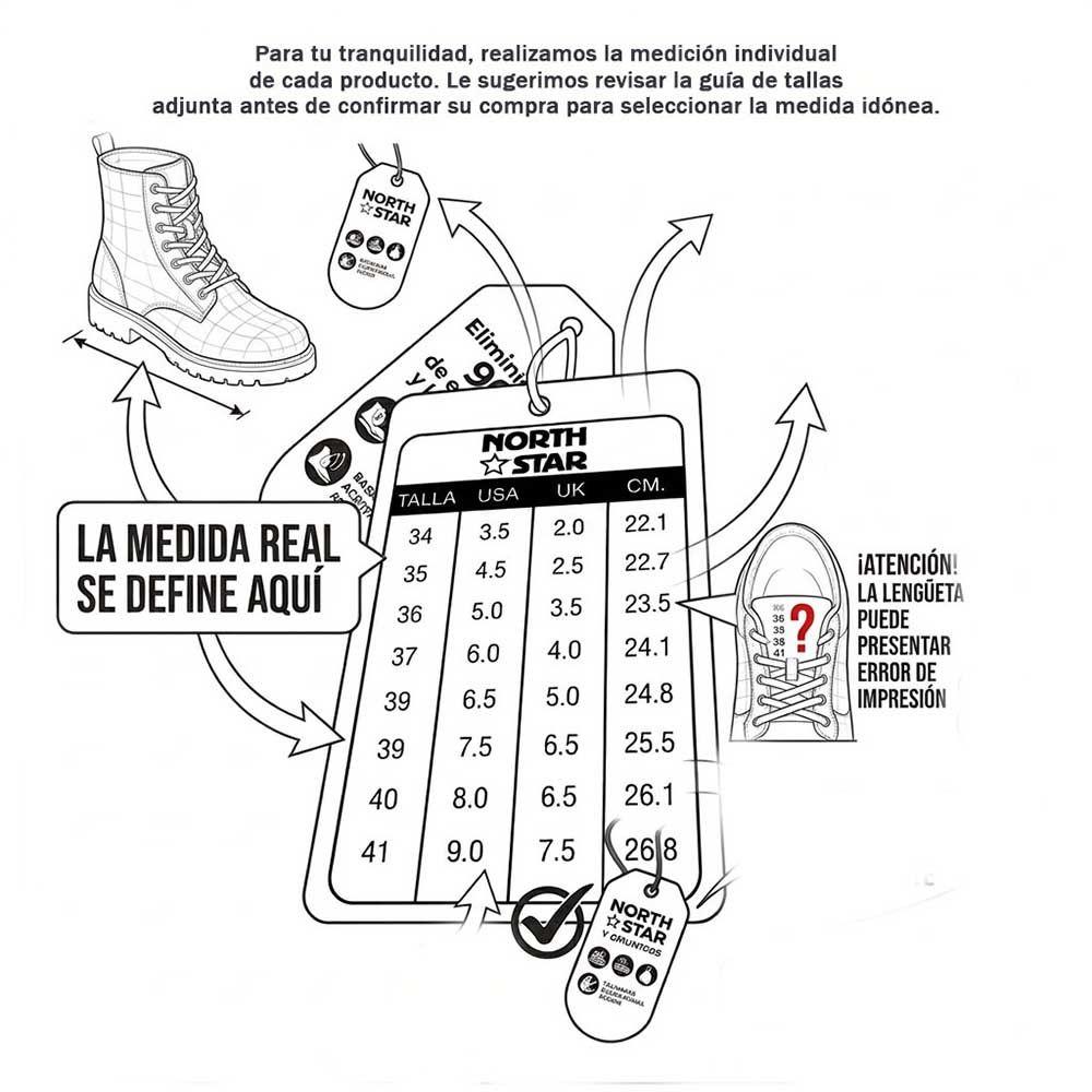 Zapatilla Hombre North Star New Skater Azul Marino-6