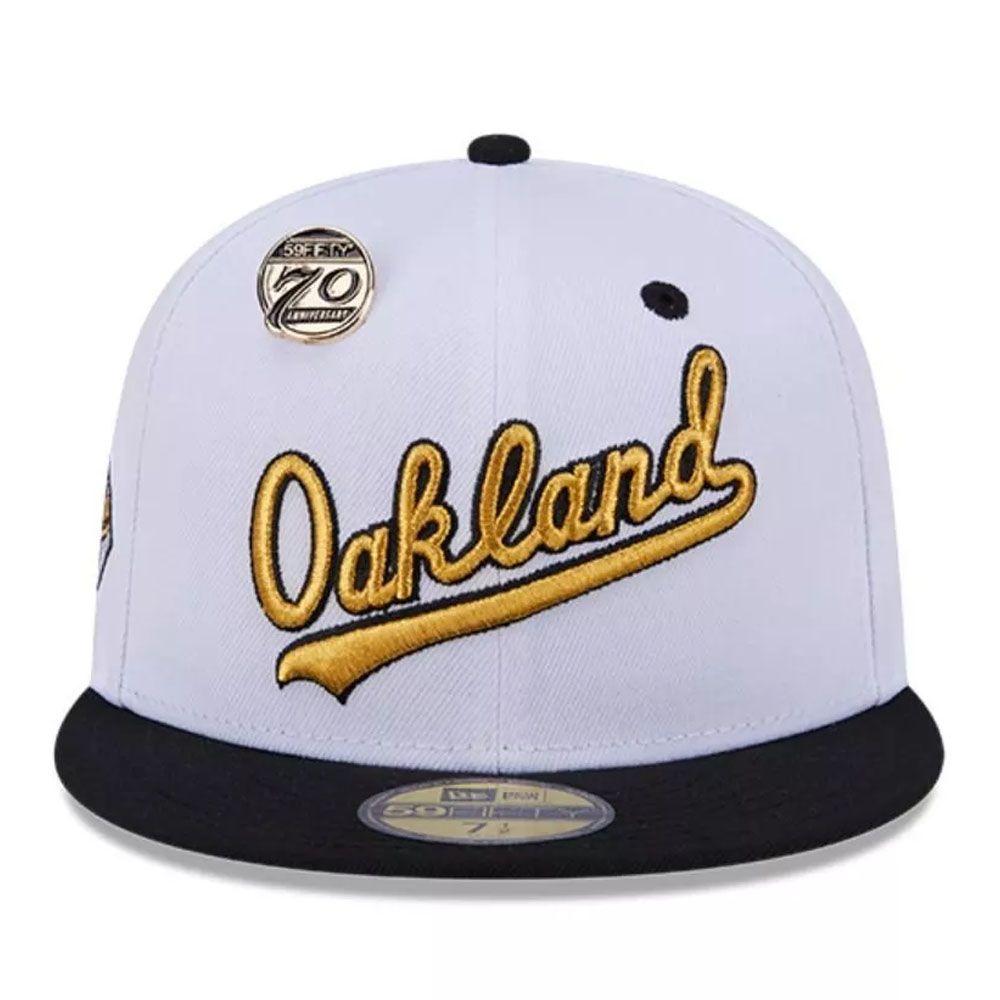 Gorra New Era 59FIFTY MLB Oakland Athletics 59FIFTY Day White – Original-0