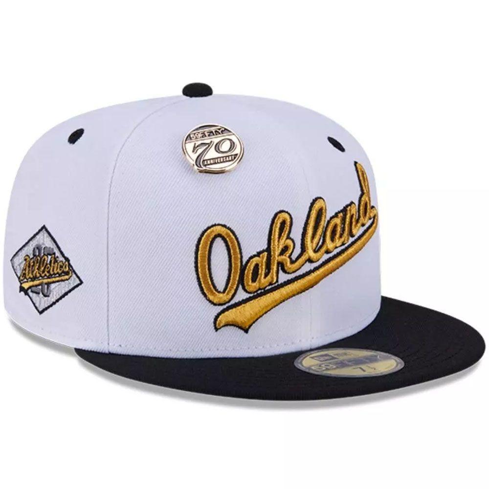 Gorra New Era 59FIFTY MLB Oakland Athletics 59FIFTY Day White – Original-1