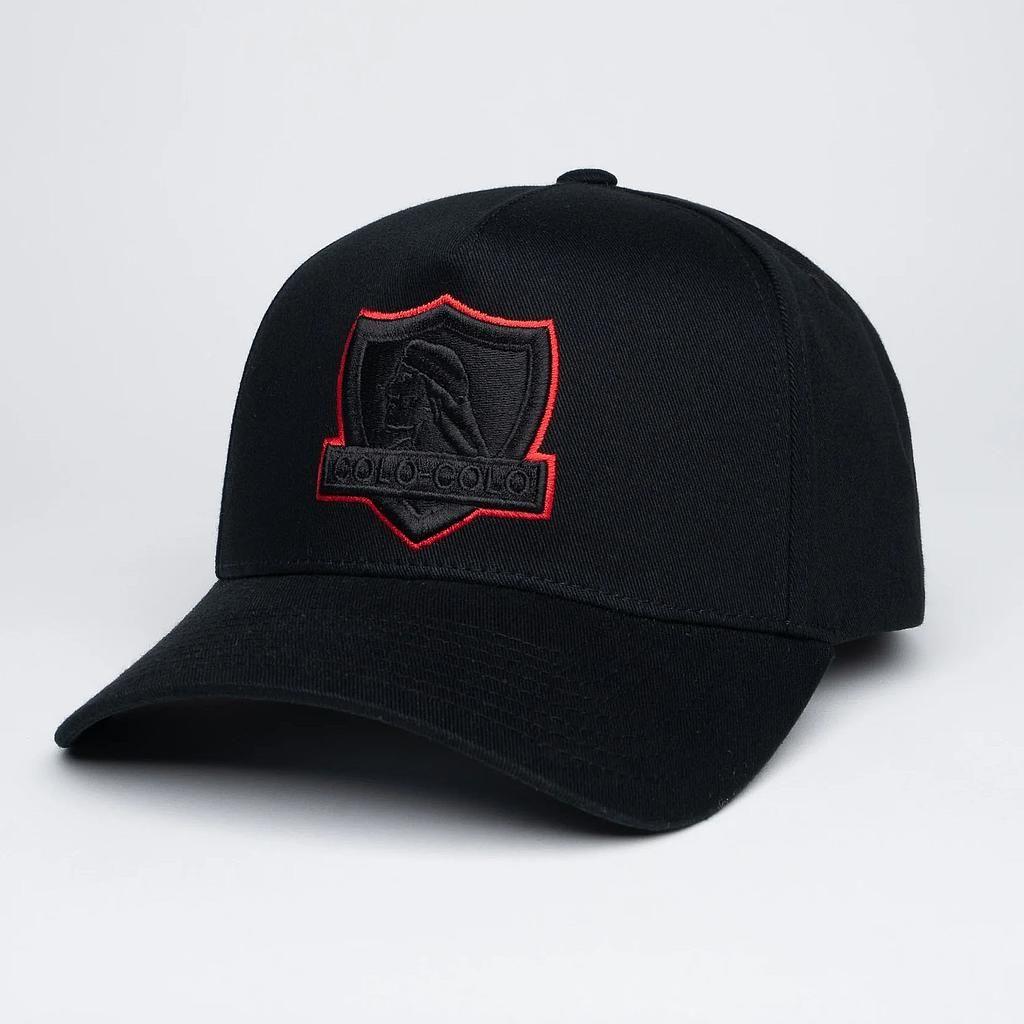 Jockey Colo Colo Urbano 5079 Escudo Black Red-0