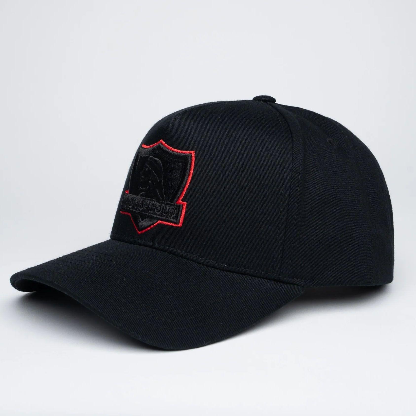 Jockey Colo Colo Urbano 5079 Escudo Black Red-1