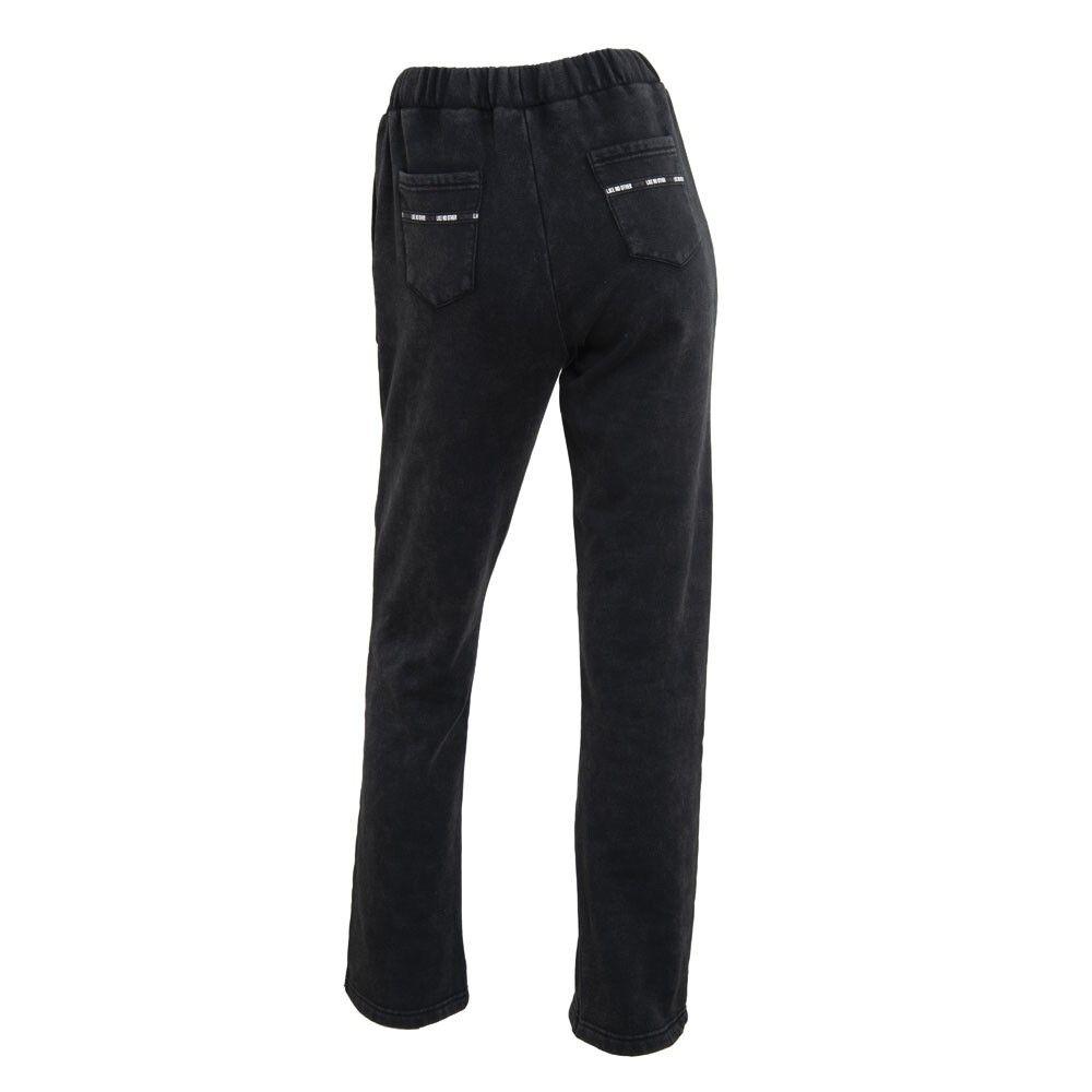 Pantalones Kappa Mujer Logo Negro-3