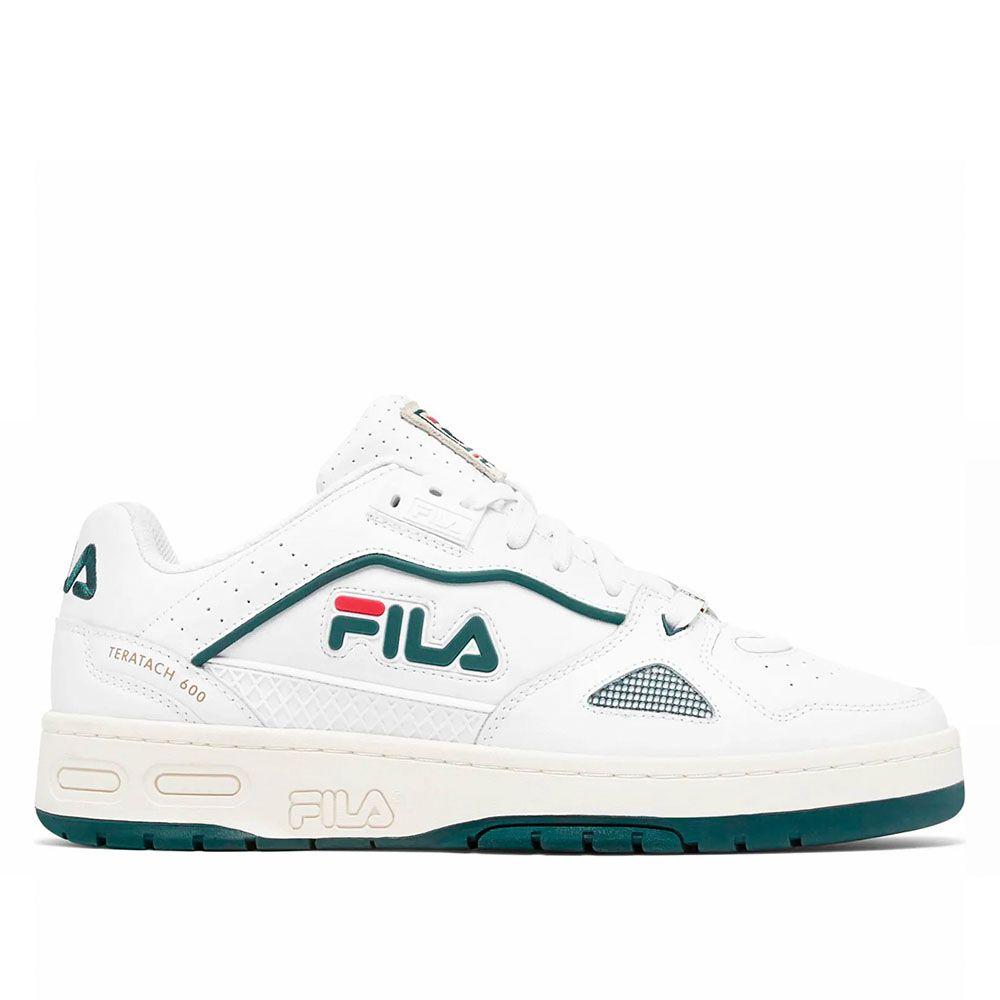 Zapatillas De Hombre Fila Teratach 600 Blanca Verde-0