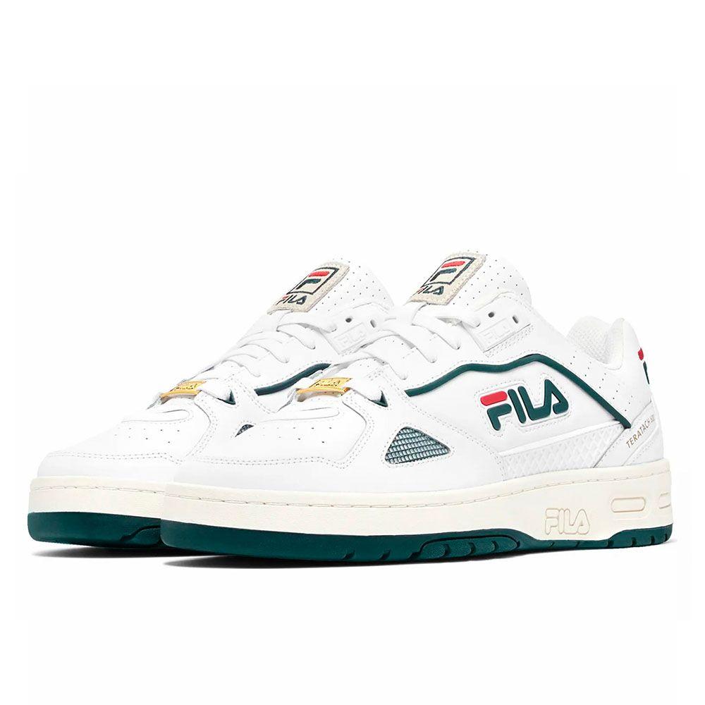Zapatillas De Hombre Fila Teratach 600 Blanca Verde-2
