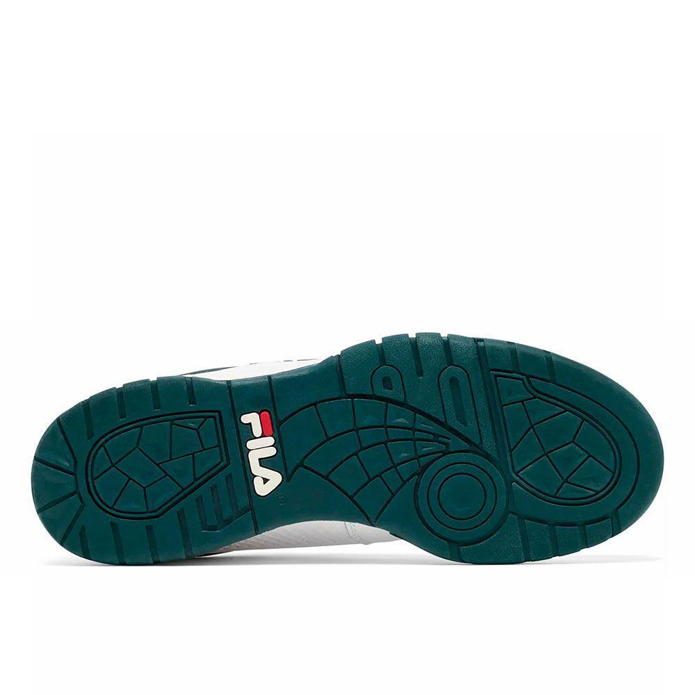 Zapatillas De Hombre Fila Teratach 600 Blanca Verde-4