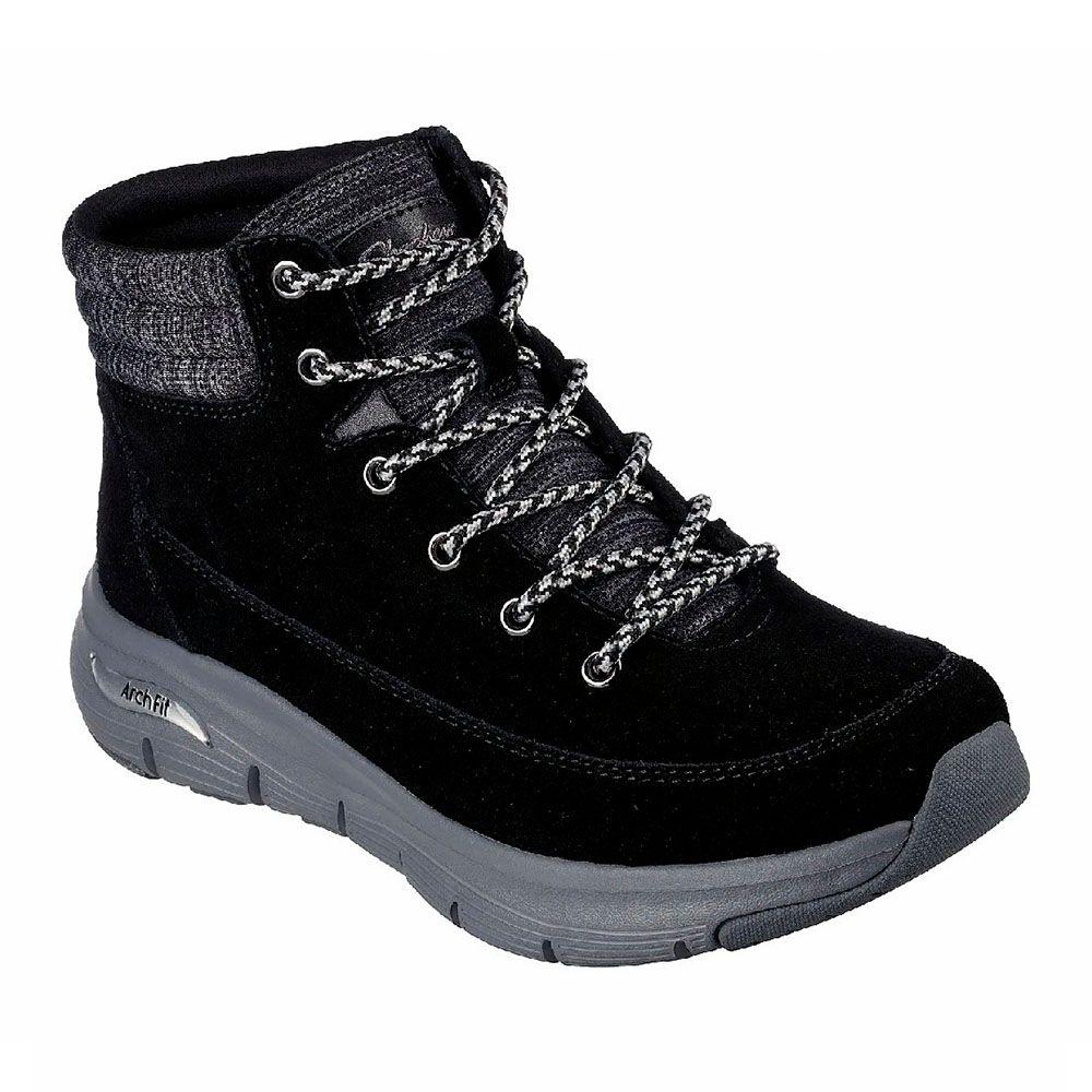 Zapatillas Outdoor Skechers Mujer Arch Fit Smooth 167373-BLK-4