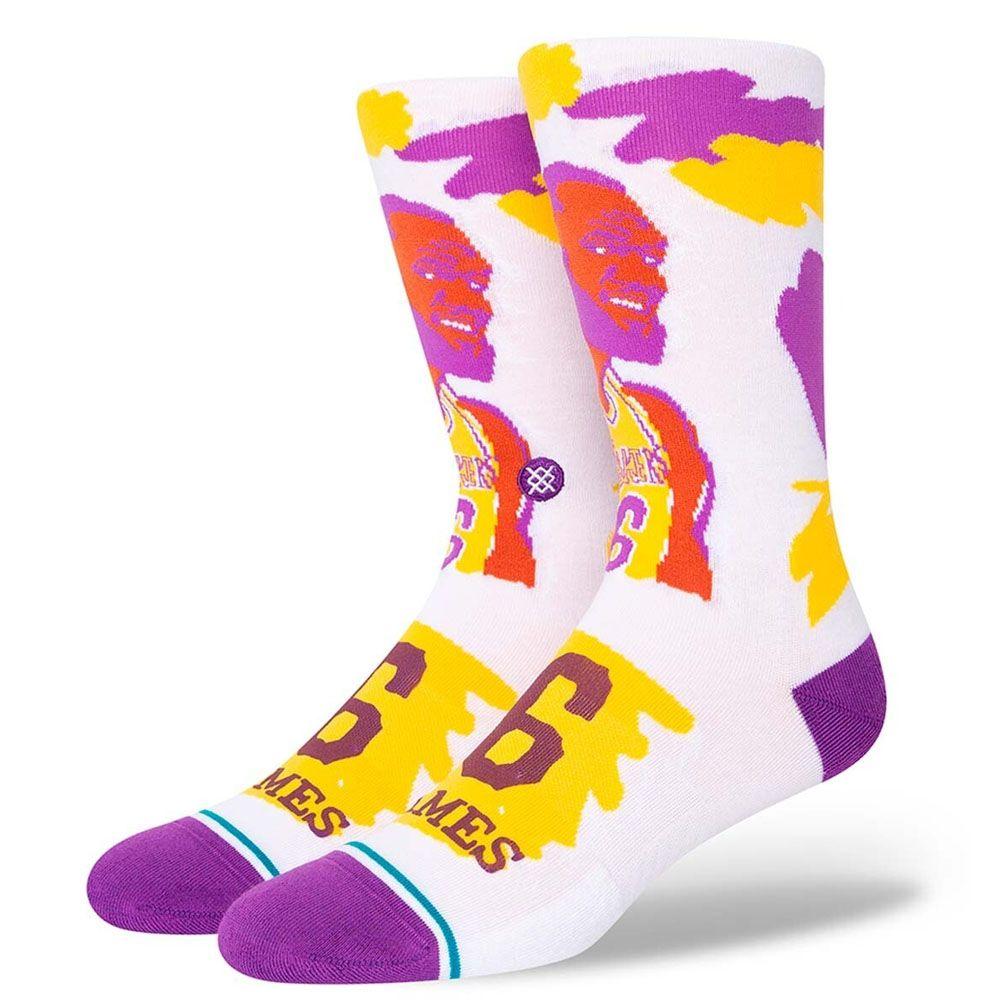 Calcetines Stance Paint LeBron James White-0
