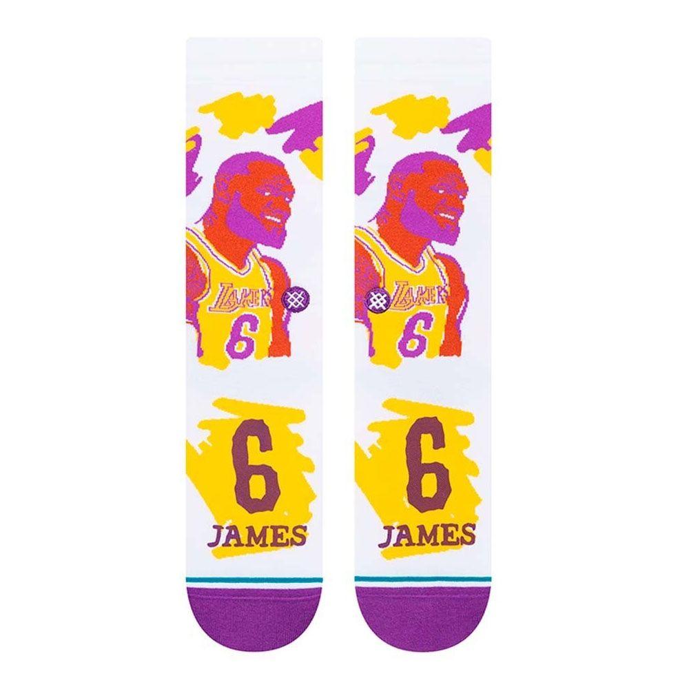 Calcetines Stance Paint LeBron James White-1