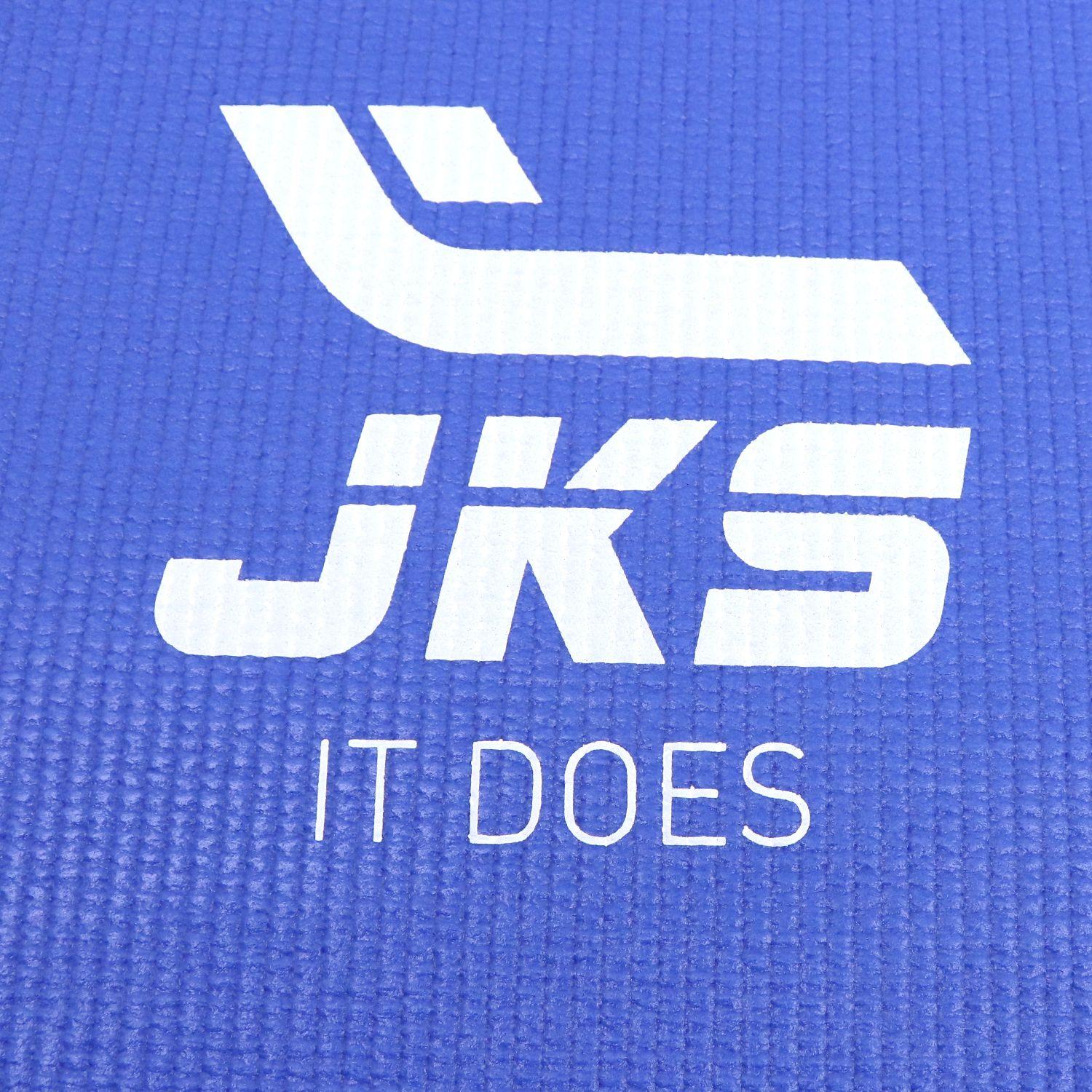 Colchoneta Mat Yoga Pilates 6Mm Azul Jks-3