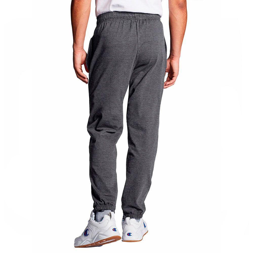 Jogger Hombre Algodón Gris Oxford Champion-2