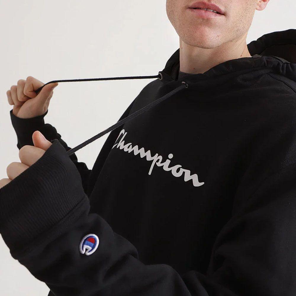 Poleron Hombre Hoodie Champion Negro-2