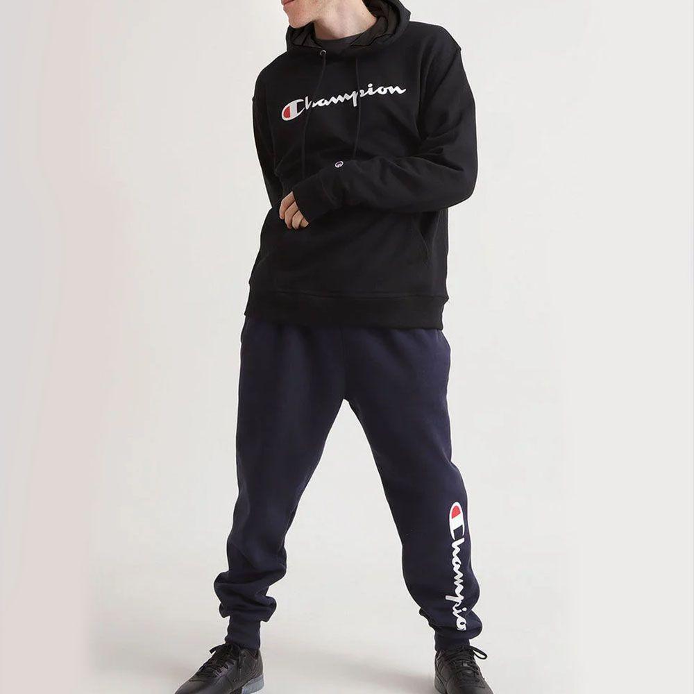 Poleron Hombre Hoodie Champion Negro-3