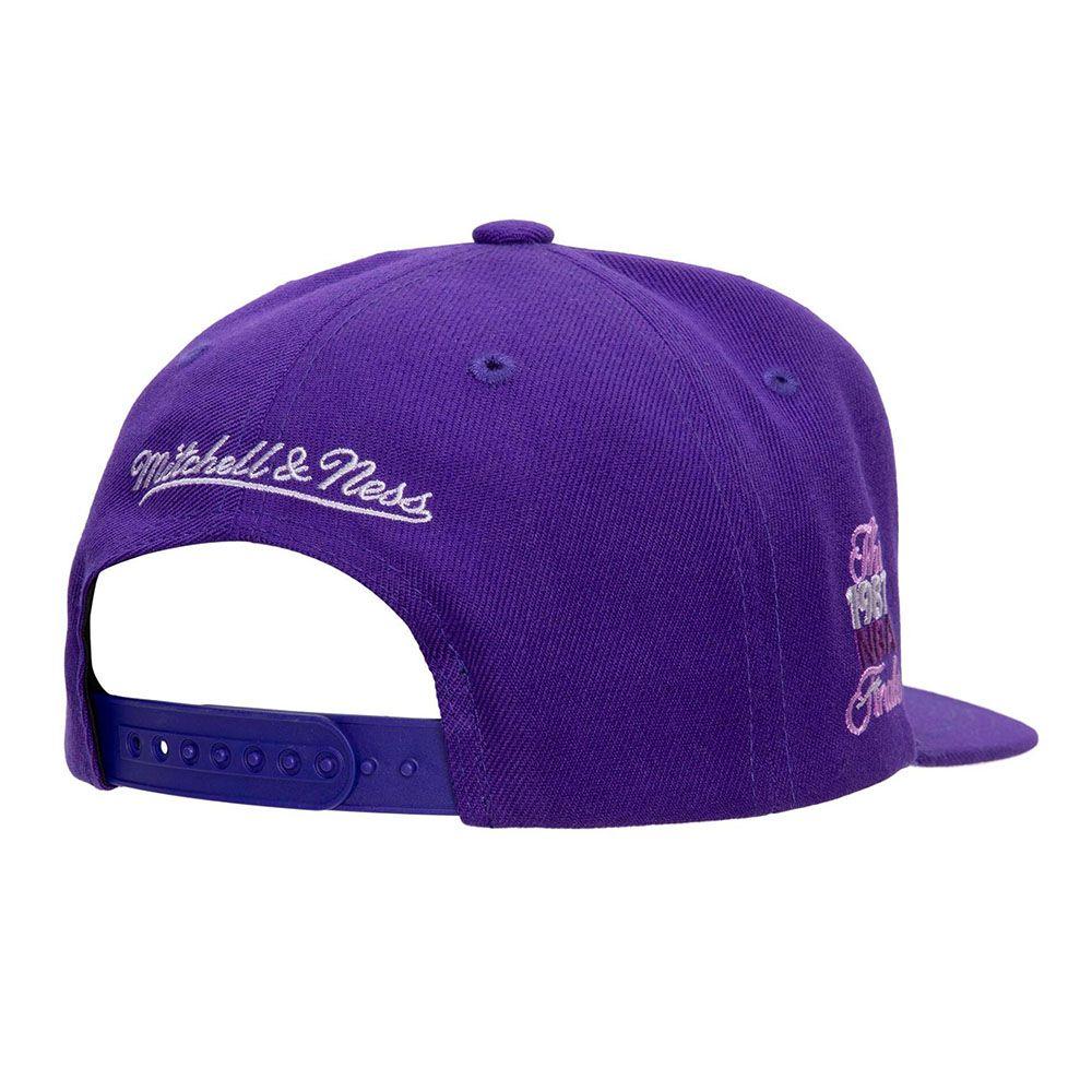 Gorro Snapback Monochromatic Los Angeles Lakers Mitchell And Ness-1