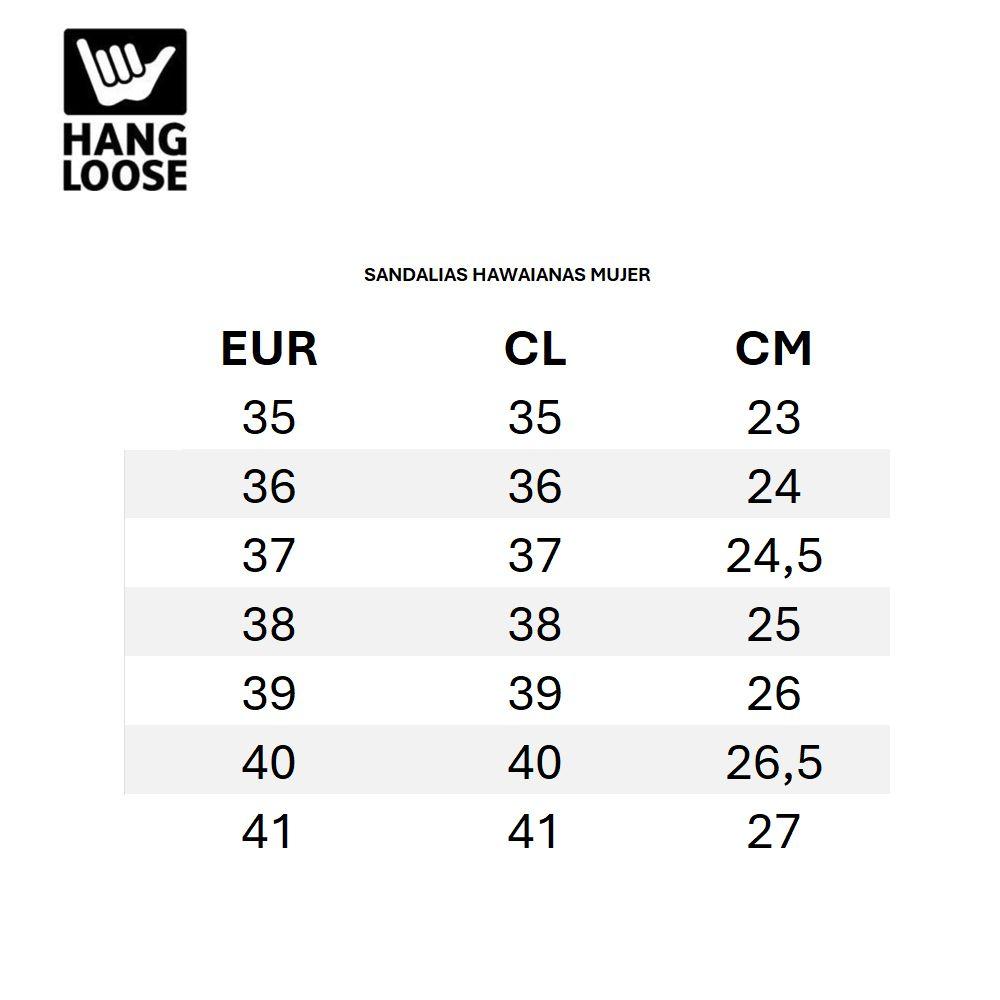 Sandalias Hawaianas Mujer con Plataforma Azul Hang Loose-5