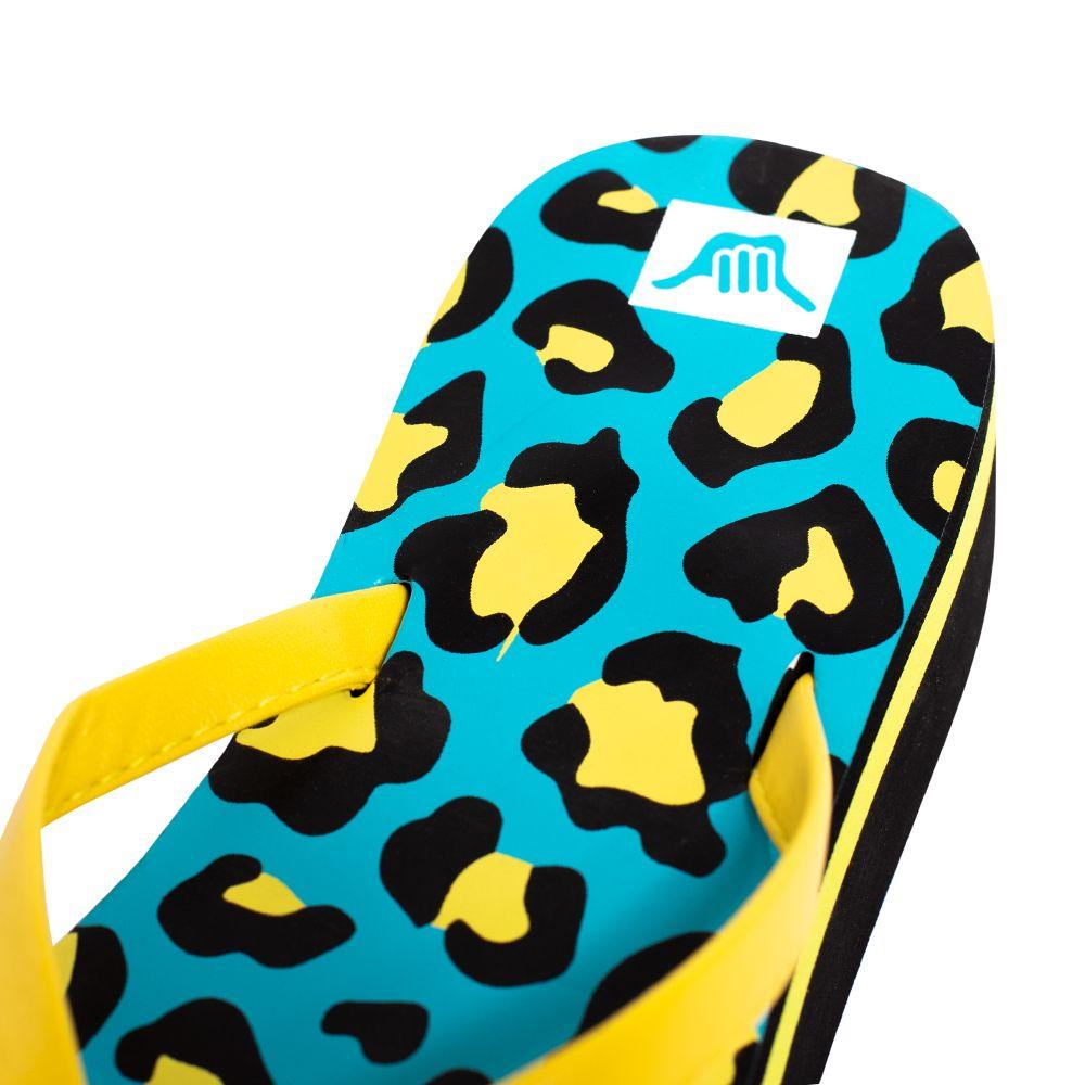 Sandalias Hawaianas Mujer con Plataforma Azul Hang Loose-4