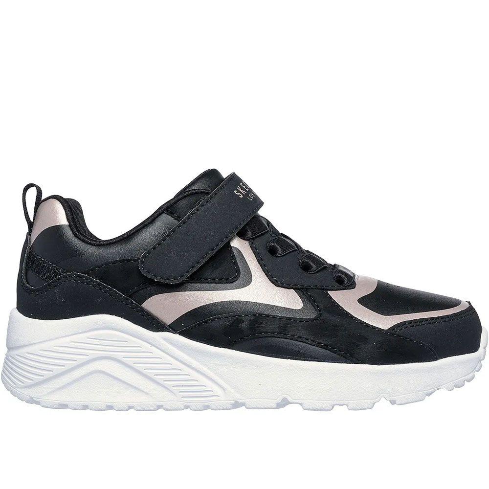 Zapatillas Urbanas Niña Skechers Uno Lite Metallic 310380L-BKRG-0