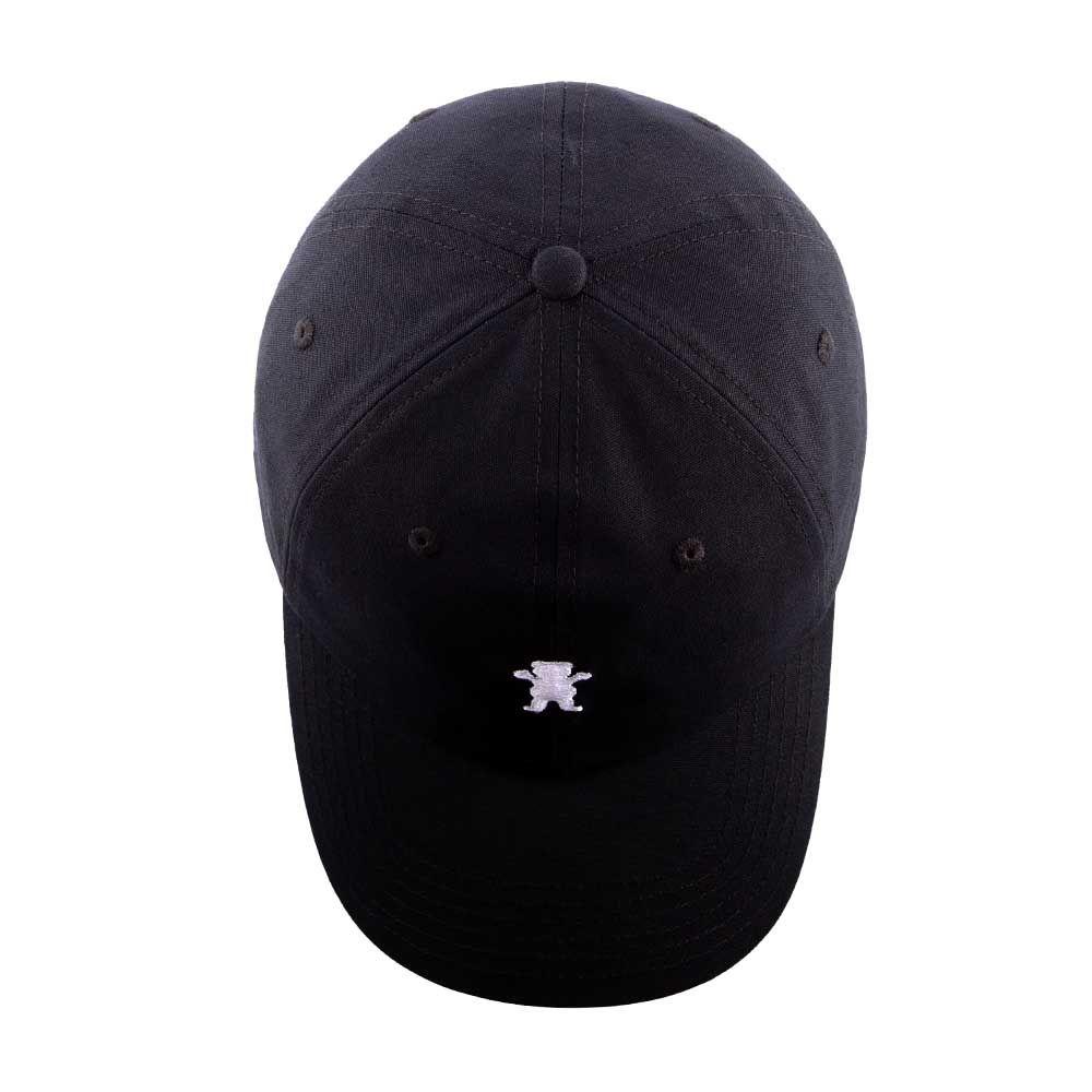 Gorro Dad Hat Curve OG Bear Mini Black Grizzly-3
