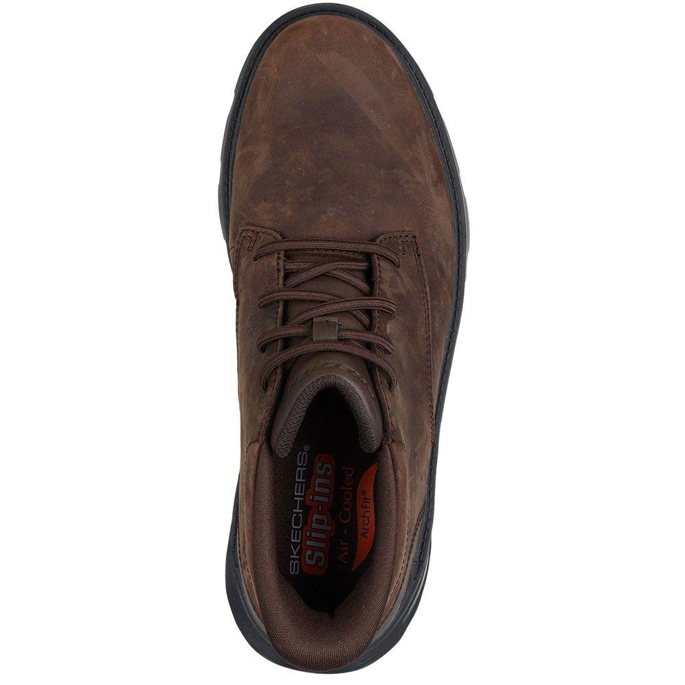 Zapatillas Hombre Skechers Slip-Ins Arch Fit Garza - Ridley Chocolate 205514-COC-3