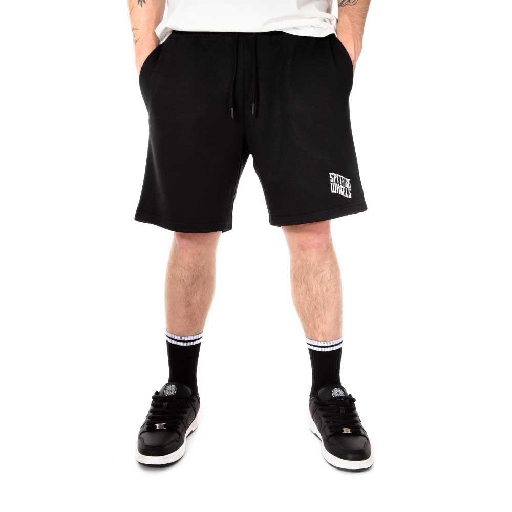 Short Buzo Hombre Wheels Negro Spitfire-0