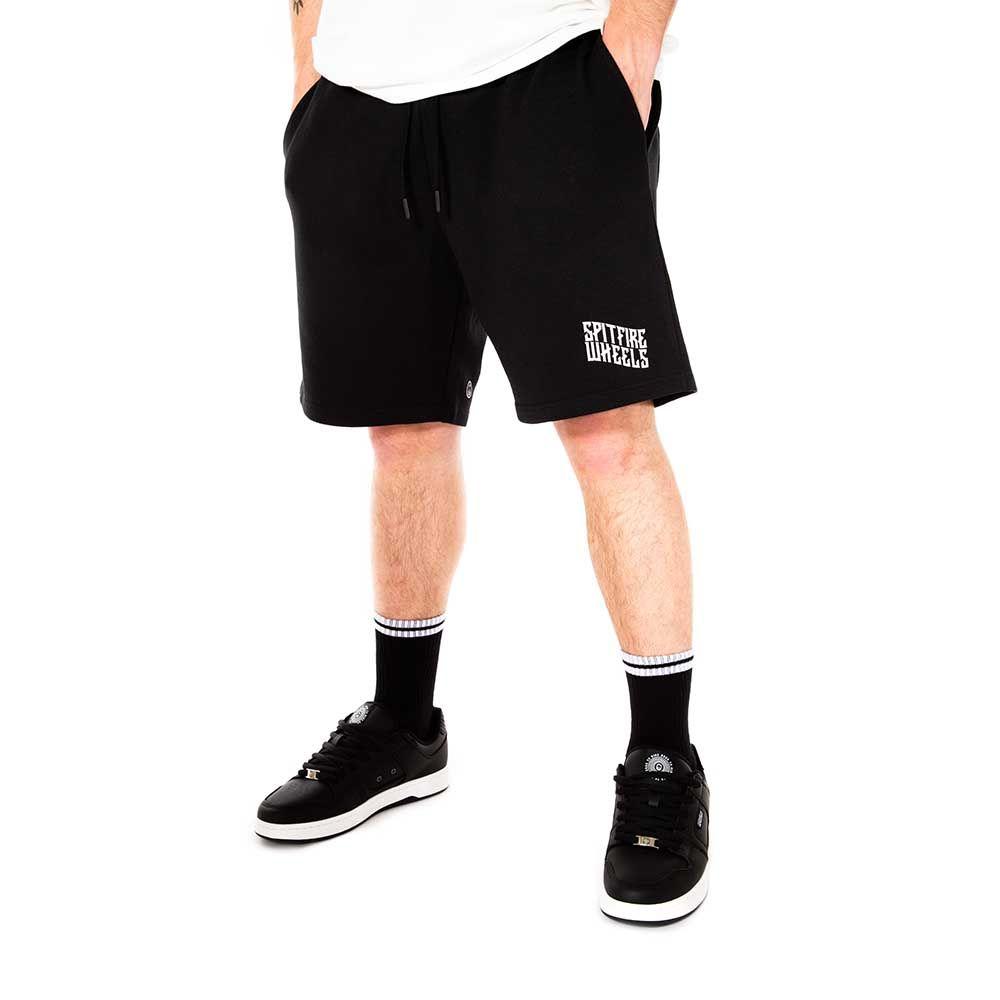 Short Buzo Hombre Wheels Negro Spitfire-3