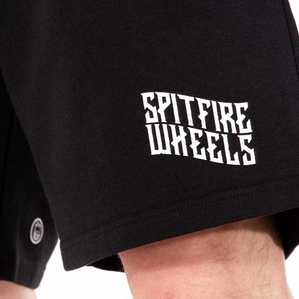 Short Buzo Hombre Wheels Negro Spitfire-4