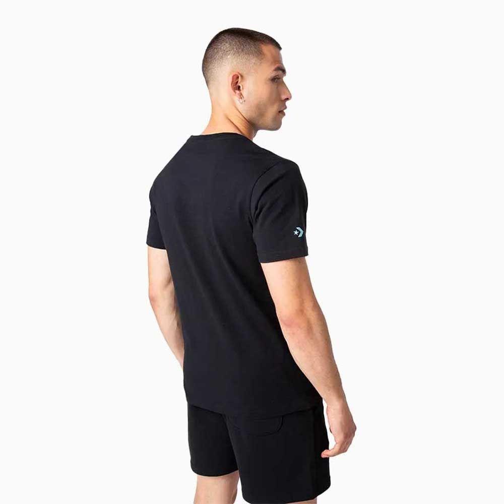 Polera Manga Corta Negro Landscape Converse-1