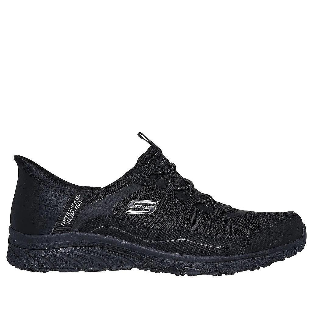 Zapatillas Mujer Skechers Leisurely Slips-In Negro104289-BBK-0